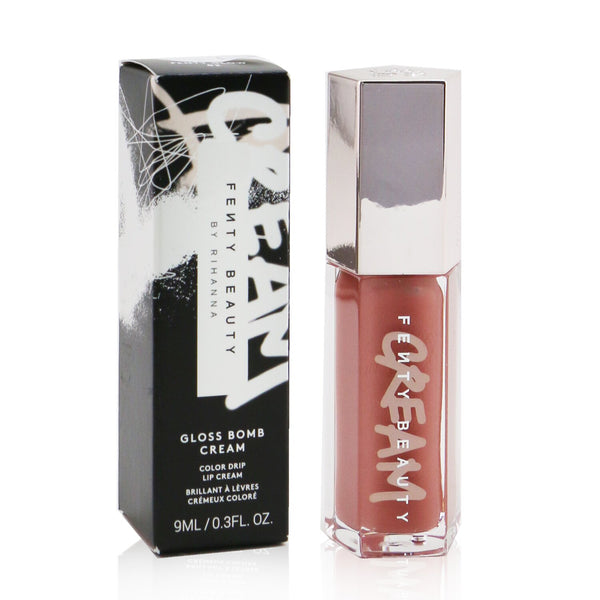 Fenty Beauty by Rihanna Gloss Bomb Cream Color Drip Lip Cream - # 02 Fenty Glow (Universal Rose Nude)  9ml/0.3oz