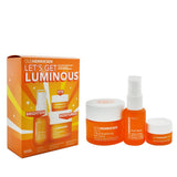 Ole Henriksen Let's Get Luminous Brightening Essentials Set: Truth Serum 15ml + C-Rush Gel Creme 35ml + Eye Creme 7ml  3pcs