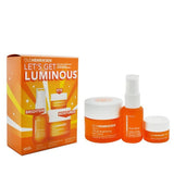 Ole Henriksen Let's Get Luminous Brightening Essentials Set: Truth Serum + C-Rush Gel Creme 35ml + Eye Creme 7ml 3pcs 15ml