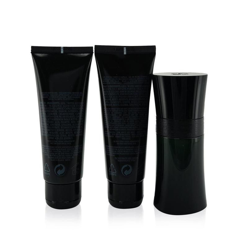 Giorgio Armani Armani Code Coffret: Eau De Toilette Spray 50ml/1.7oz + All Over Body Shampoo 75ml/2.5oz + After Shave Balm 75ml/2.5oz  3pcs