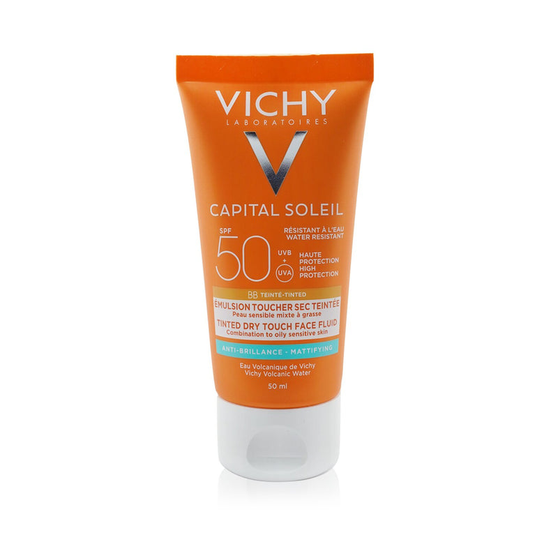 Vichy Capital Soleil Mattifying BB Tinted Face Fluid Dry Touch SPF 50 (Water Resistant)  50ml/1.69oz