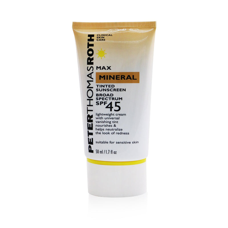 Peter Thomas Roth Max Mineral Tinted Suncreen Broad Spectrum SPF 45  50ml/1.7oz