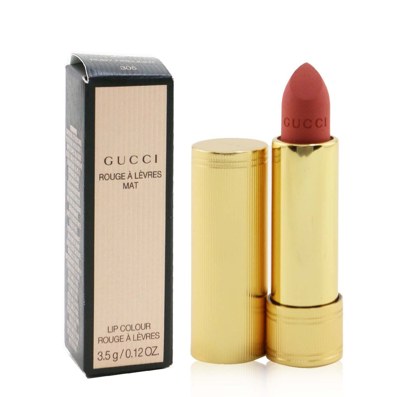 Gucci Rouge A Levres Mat Lip Colour - # 305 Ruby Firelight  3.5g/0.12oz