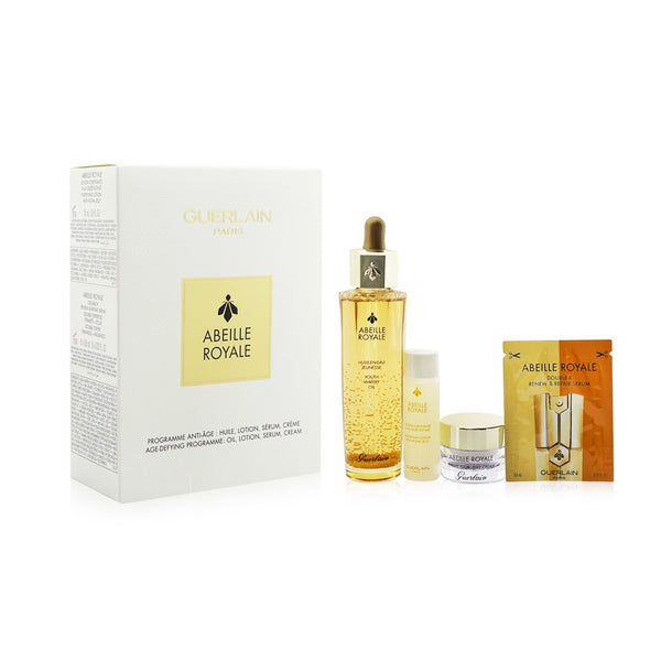 Guerlain Abeille Royale Age-Defying Programme: Youth Watery Oil 50ml + Fortifying Lotion 15ml + Double R Serum 8x0.6ml + Day Cream 7ml  11pcs