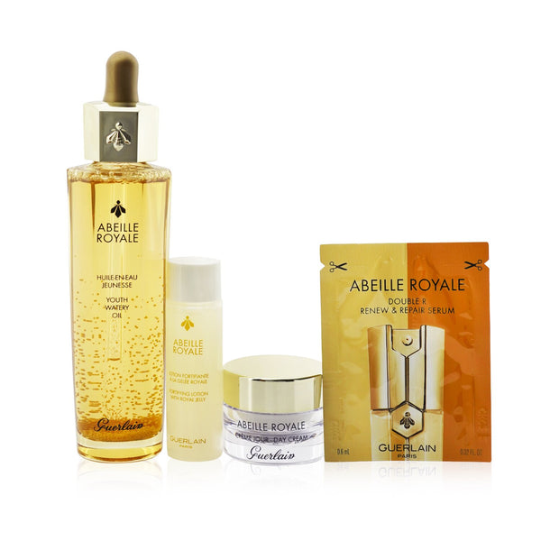 Guerlain Abeille Royale Age-Defying Programme: Youth Watery Oil 50ml + Fortifying Lotion 15ml + Double R Serum 8x0.6ml + Day Cream 7ml  11pcs