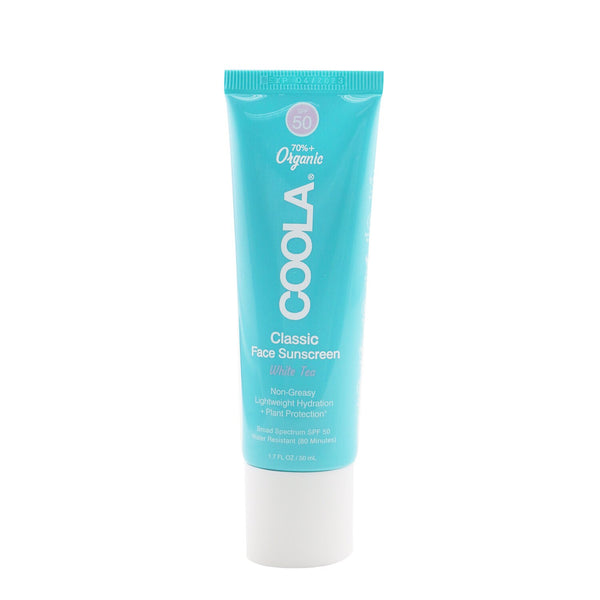 Coola Classic Face Organic Sunscreen Lotion SPF 50 - White Tea  50ml/1.7oz