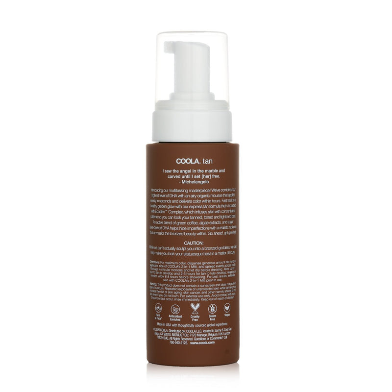 Coola Organic Sunless Tan Express Sculpting Mousse  207ml/7oz