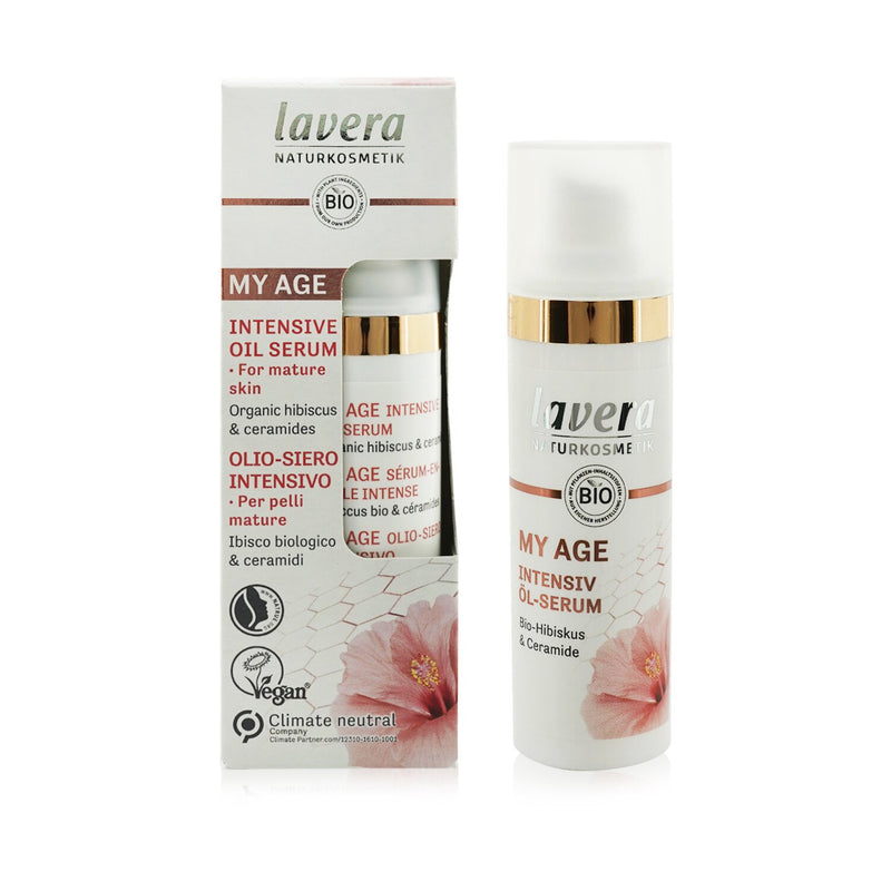 Lavera My Age Intensive Oil Serum With Organic Hibiscus & Ceramides - For Mature Skin  30ml/1.1oz