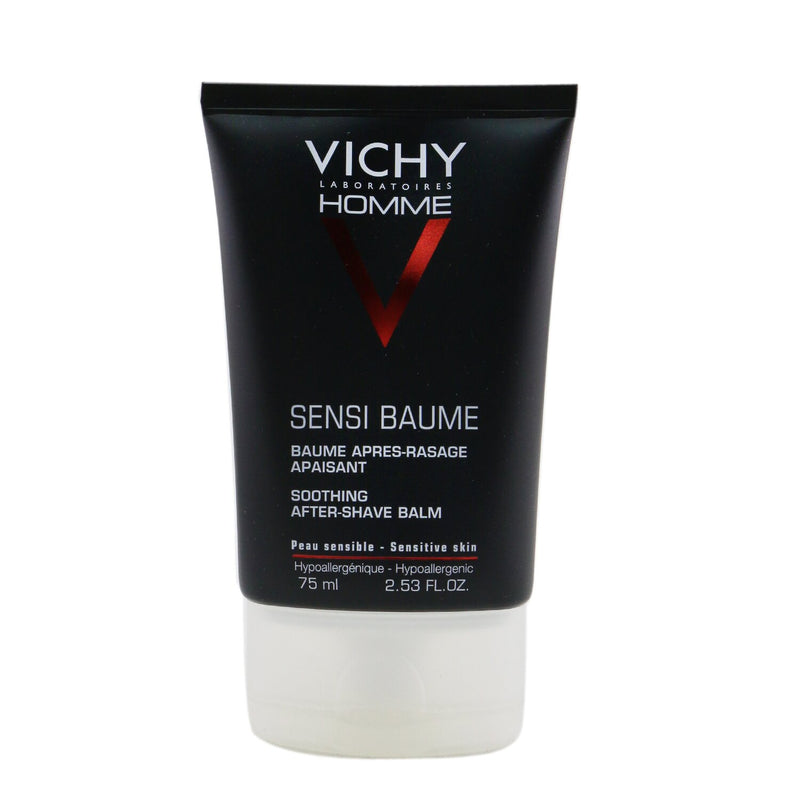 Vichy Homme Soothing After-Shave Balm - For Sensitive Skin (Box Slightly Damaged)  75ml/2.53oz