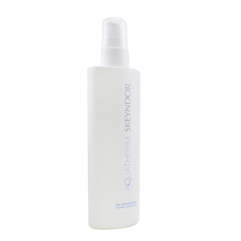 SKEYNDOR Aquatherm Thermal Cleansing Gel - For Sensitive & Prone To Oiliness Skins (Box Slightly Damaged)  250ml/8.5oz