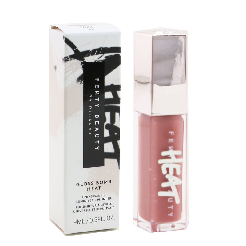 Fenty Beauty by Rihanna Gloss Bomb Heat Universal Lip Luminizer + Plumper - # 02 Fu$$y Heat (Sheer Pink)  9ml/0.3oz