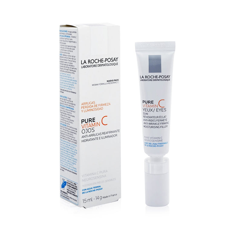 La Roche Posay Pure Vitamin C Eyes Anti-Wrinkle Firming Mositurising Filler  15ml/0.5oz