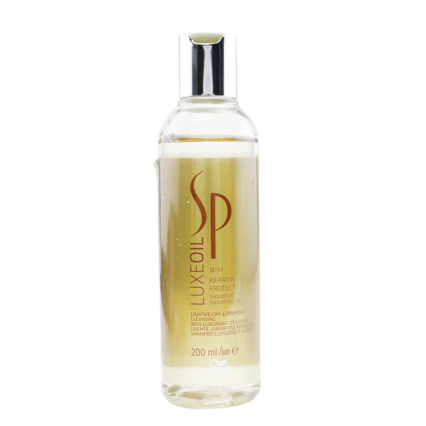Wella SP Luxe Oil Keratin Protect Shampoo - Lightweight Luxurious Cleansing (Package Slightly Damaged)  200ml/6.7oz