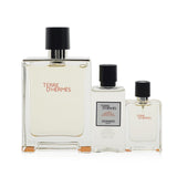 Hermes Terre D'Hermes Coffret: Eau De Toilette Spray 100ml + Eau De Toilette Spray 12.5ml + After-Shave Lotion 40ml  3pcs