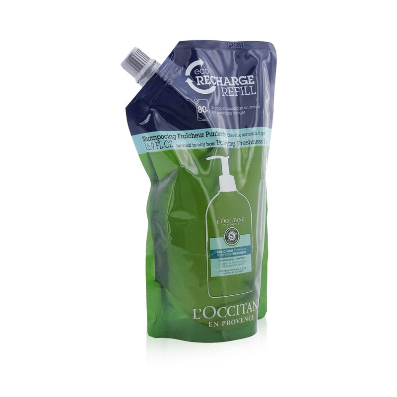 L'Occitane Aromachologie Purifying Freshness Shampoo Eco-Refill (Normal to Oily Hair)  500ml/16.9oz