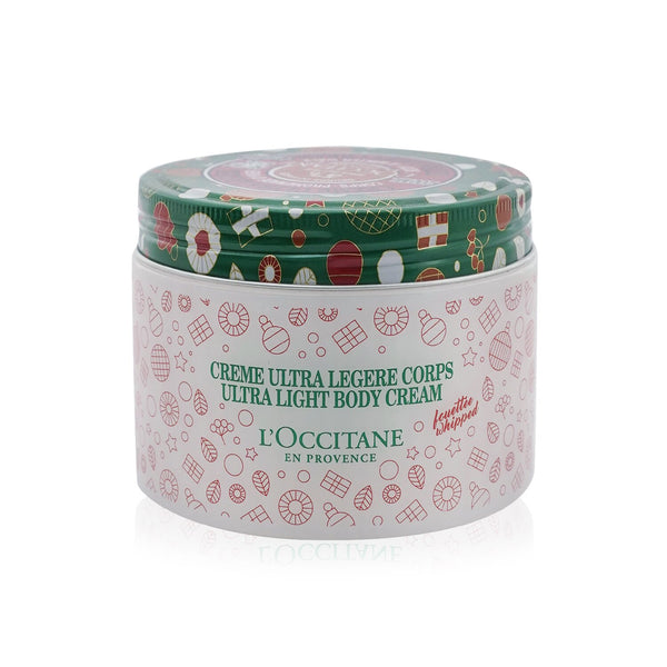 L'Occitane Shea Butter 5% Ultra Light Cream For Body (A Winter Walk Limited Edition)  200ml/6.7oz