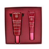 Apivita Wine Elixir Wrinkle Reduction & Firmness Gift Set: Day Cream SPF 30 40ml+ Eye & Lip Cream 15ml  2pcs