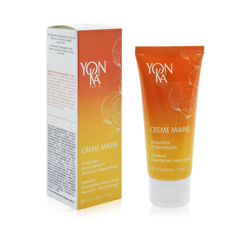 Yonka Creme Mains Repairing, Comforting Hand Cream - Mandarin  50ml/1.73oz