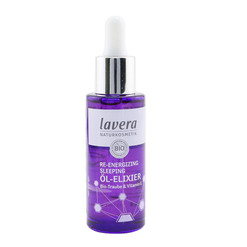 Lavera Re-Energizing Sleeping Oil Elixir - With Organic Grape & Vitamin E  30ml/1.1oz
