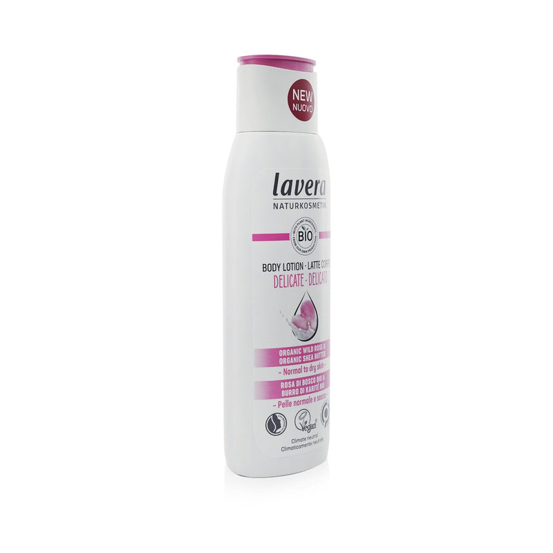 Lavera Body Lotion (Delicate) - With Organic Wild Rose & Organic Shea Butter - For Normal To Dry Skin  200ml/7oz