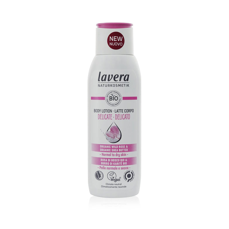 Lavera Body Lotion (Delicate) - With Organic Wild Rose & Organic Shea Butter - For Normal To Dry Skin  200ml/7oz