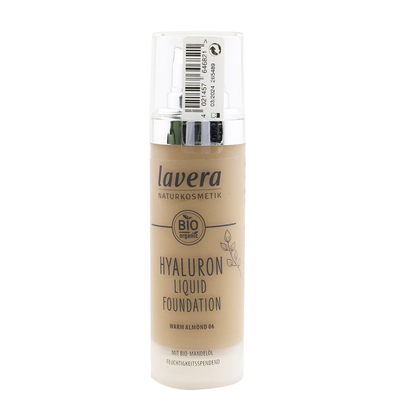 Lavera Hyaluron Liquid Foundation - # 06 Warm Almond  30ml/1oz