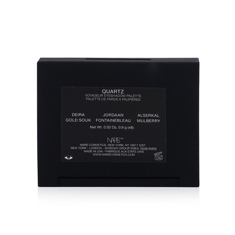 NARS Voyageur Eyeshadow Palette (6x Eyeshadow) - Quartz (Box Slightly Damaged)  6x0.6g/0.02oz