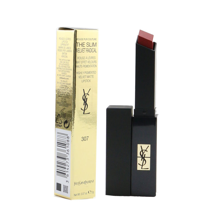 Yves Saint Laurent Rouge Pur Couture The Slim Velvet Radical Matte Lipstick - # 307 Fiery Spice  2g/0.07oz