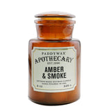 Paddywax Apothecary Candle - Amber & Smoke  226g/8oz