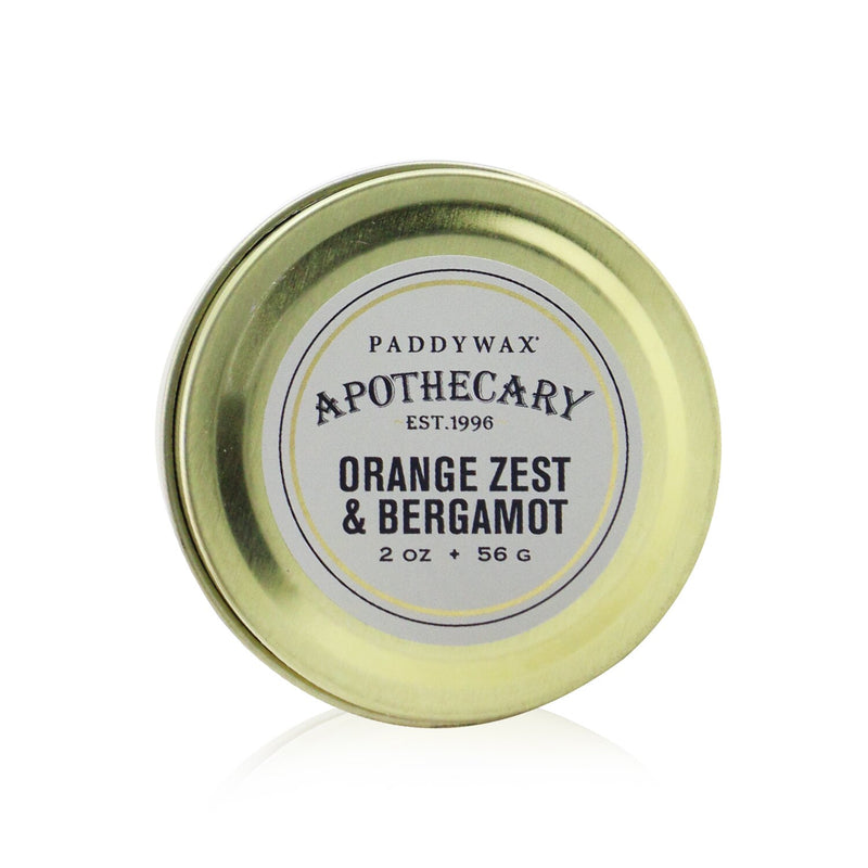 Paddywax Apothecary Candle - Orange Zest & Bergamot  56g/2oz