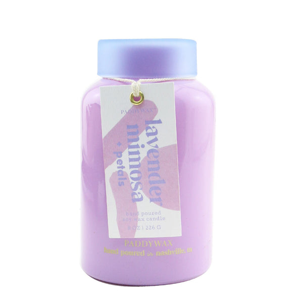 Paddywax Lolli Candle - Lavender Mimosa + Petals  226g/8oz