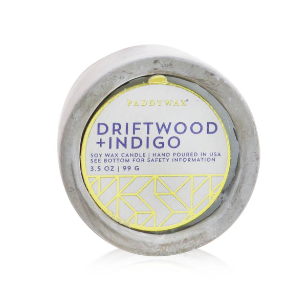 Paddywax Urban Candle - Driftwood + Indigo  99g/3.5oz