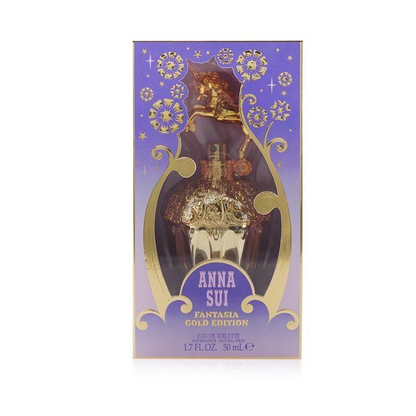Anna Sui Fantasia Gold Edition Eau De Toilette Spray  50ml/1.7oz