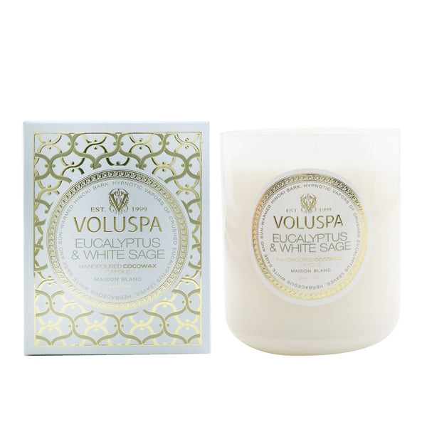 Voluspa Classic Candle - Eucalyptus & White Sage  270g/9.5oz