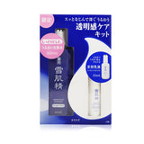 Kose Medicated Sekkisei (Enriched) Set: Medicated Sekkisei Enriched - 360ml/12oz + Sekkisei Essential Souffle - 35ml/1.17oz  2pcs