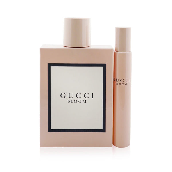 Gucci Bloom Coffret: Eau De Parfum Spray 100ml/3.3oz + Rollerball 7.4ml/0.25oz  2pcs