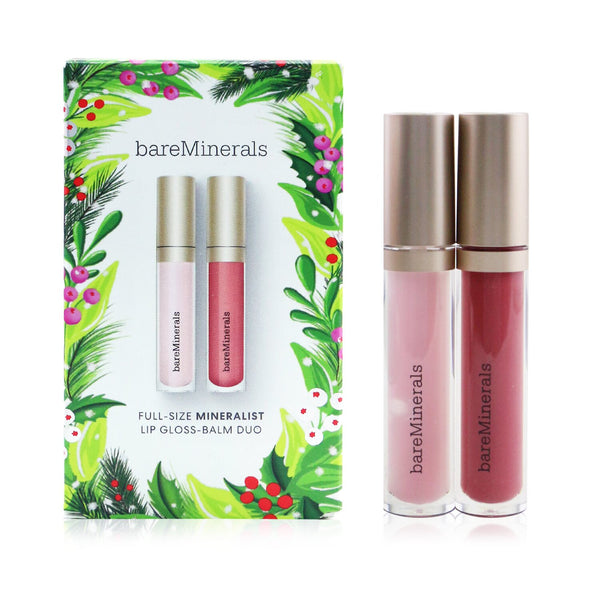 BareMinerals Mineralist Lip Gloss-Balm Duo (2x Lip Gloss Balm)  2x4ml/0.13oz