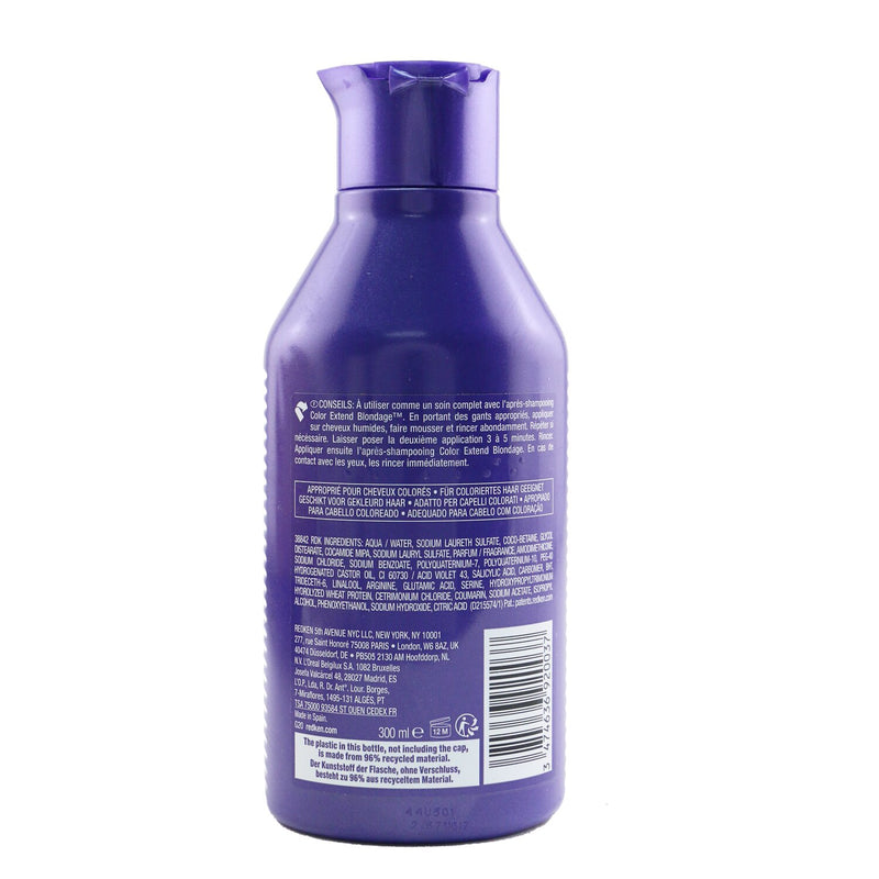 Redken Color Extend Blondage Violet Pigment Shampoo (For Blonde Hair)  300ml/10.1oz