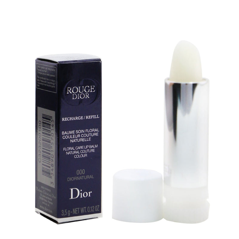 Christian Dior Rouge Dior Floral Care Refillable Lip Balm Refill - # 000 Diornatural  3.5g/0.12oz