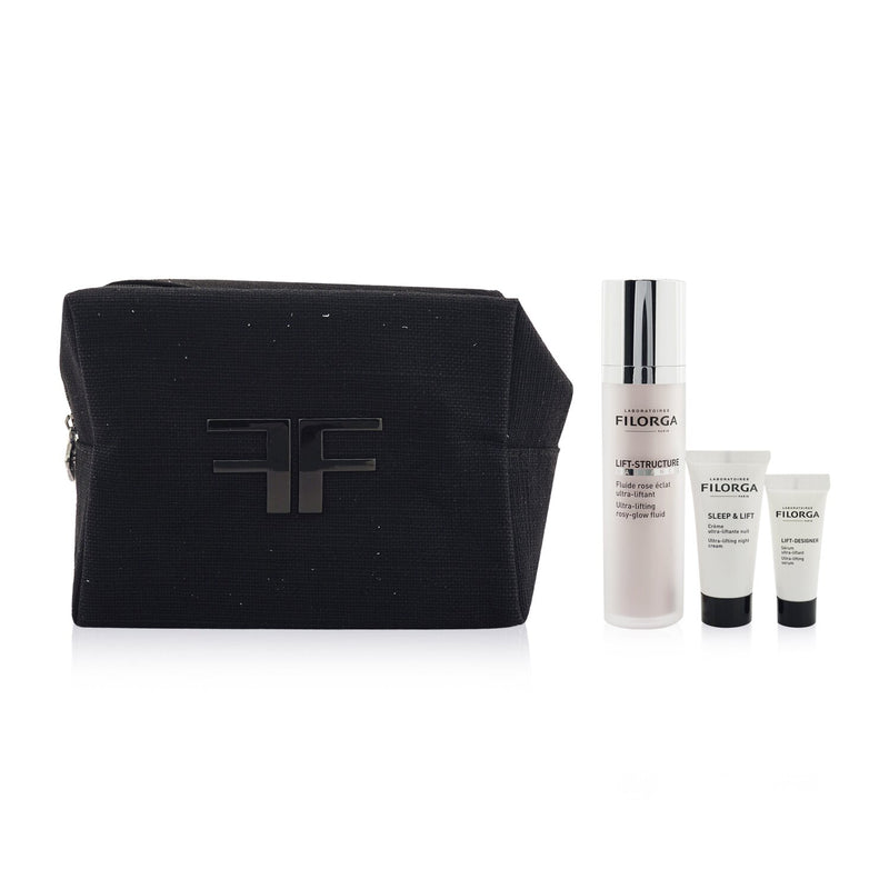 Filorga Programme Lift Intense Lift Effect Routine: Lift Structure Radiance 50ml + Lift-Designer 7ml + Sleep & Lift 15ml + bag (Box Slightly Damaged)  3pcs+1bag