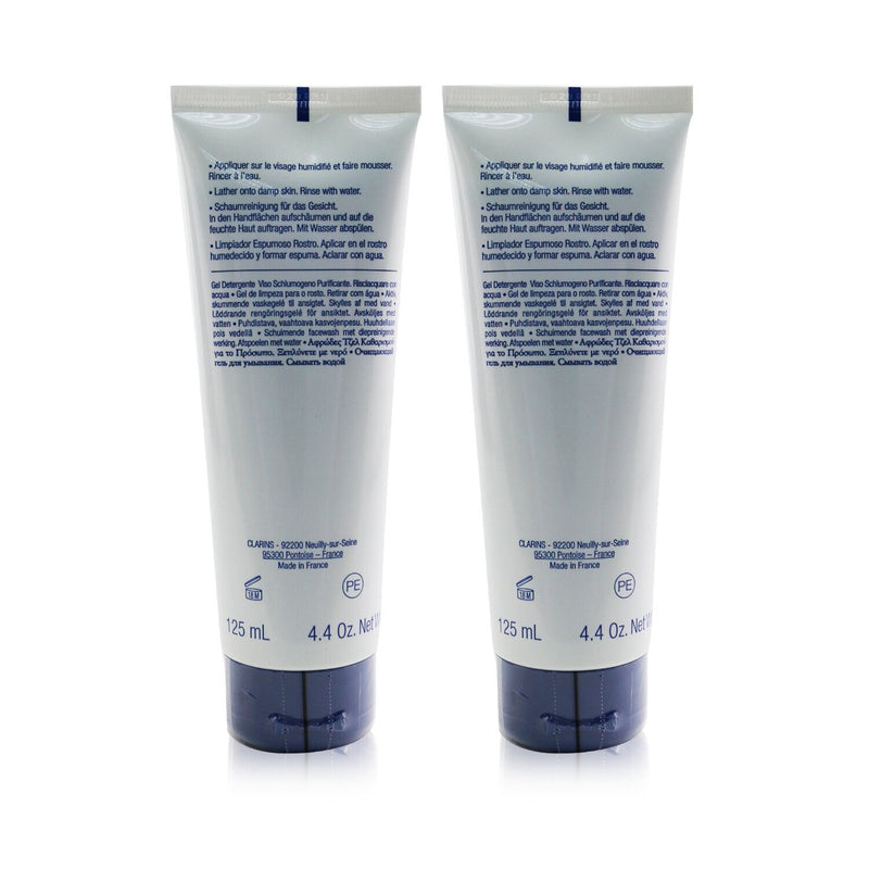 Clarins Men Active Face Wash Duo Pack  2x125ml/4.4oz