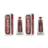 Marvis Cinnamon Mint Toothpaste Duo Pack (Travel Size)  2x25ml/1.3oz