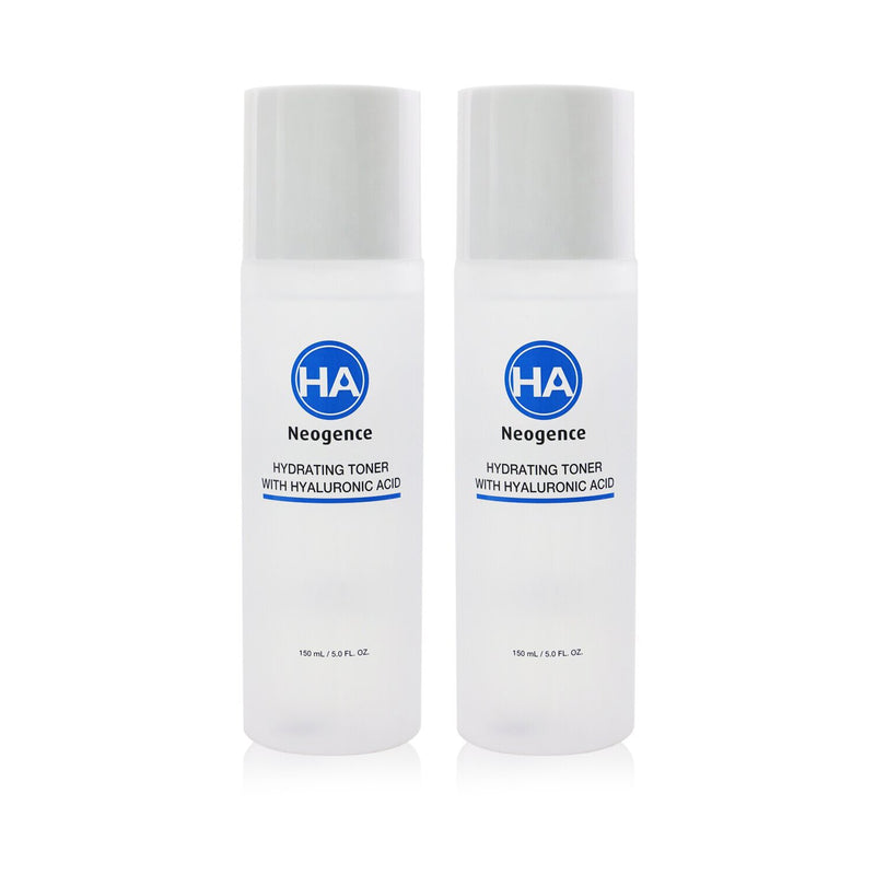 Neogence HA - Hydrating Toner With Hyaluronic Acid Duo Pack  2x150ml/5oz
