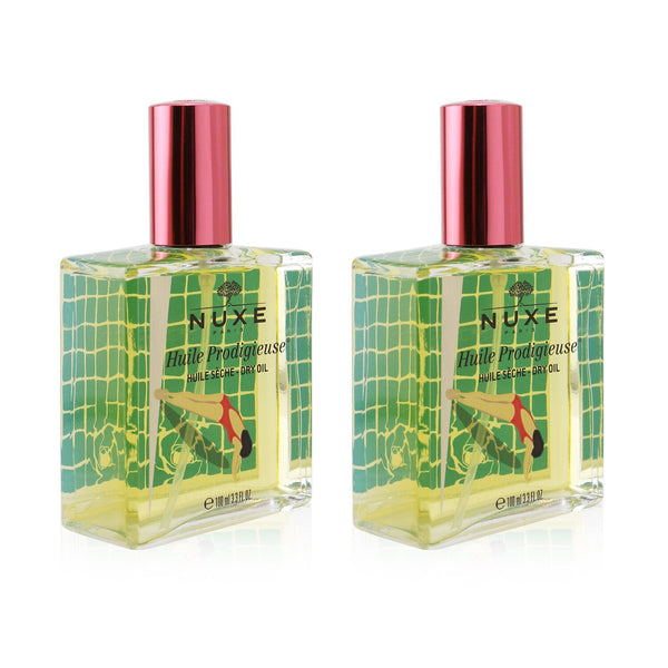 Nuxe Huile Prodigieuse Dry Oil Duo Pack - Penninghen Limited Edition (Red)  2x100ml/3.3oz