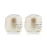 Shiseido Benefiance Wrinkle Smoothing Day Cream SPF 23 Duo Pack (Unboxed)  2x50ml/1.8oz