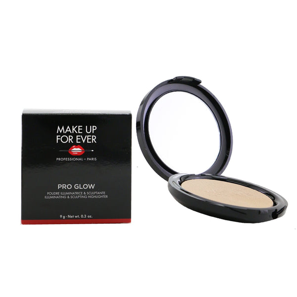 Make Up For Ever Pro Glow Illuminating & Sculpting Highlighter - # 02 Iridescent Gold  9g/0.3oz