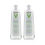 Vichy Normaderm 3 In 1 Micellar Solution Duo Pack - Cleanses, Removes Make-Up & Soothes Face & Eyes ( For Oily / Sensitive Skin)  2x200ml/6.7oz