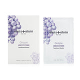 Elvis + Elvin Revitalizing Treatment Masks - Grape  4x28ml/0.95oz