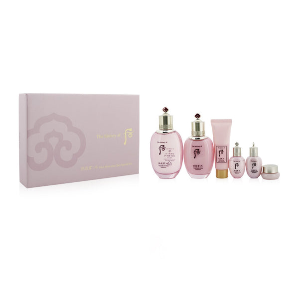 Whoo (The History Of Whoo) Gongjinhyang: Soo Vital Hydrating Set:  Balancer (150ml+20ml) + Emulsion (110ml+20ml) + Cream 4ml + Foam Cleanser 40ml (Exp. Date 05/2022)  6pcs