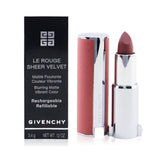 Givenchy Le Rouge Sheer Velvet Matte Refillable Lipstick - # 16 Nude Boise  3.4g/0.12oz